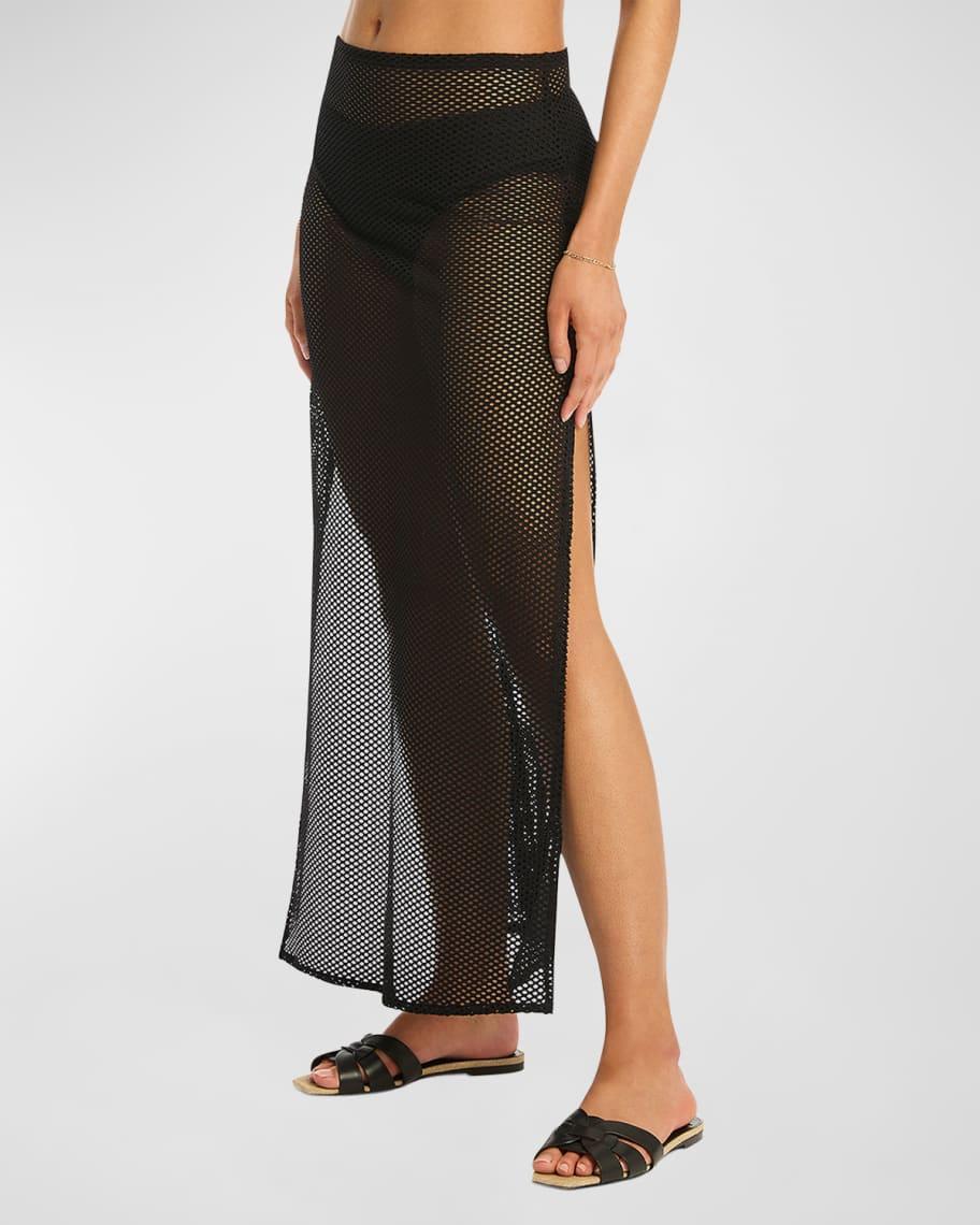 Surf Mesh Long Skirt  Product Image