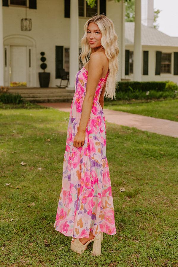 Blossom Gala One Shoulder Maxi Dress Product Image