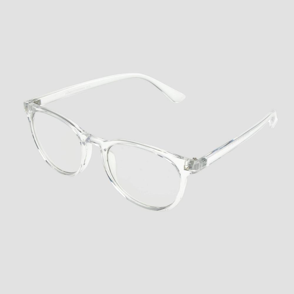 Men's Crystal Clear Blue Light Filtering Square Glasses - Original Use™ Clear Product Image