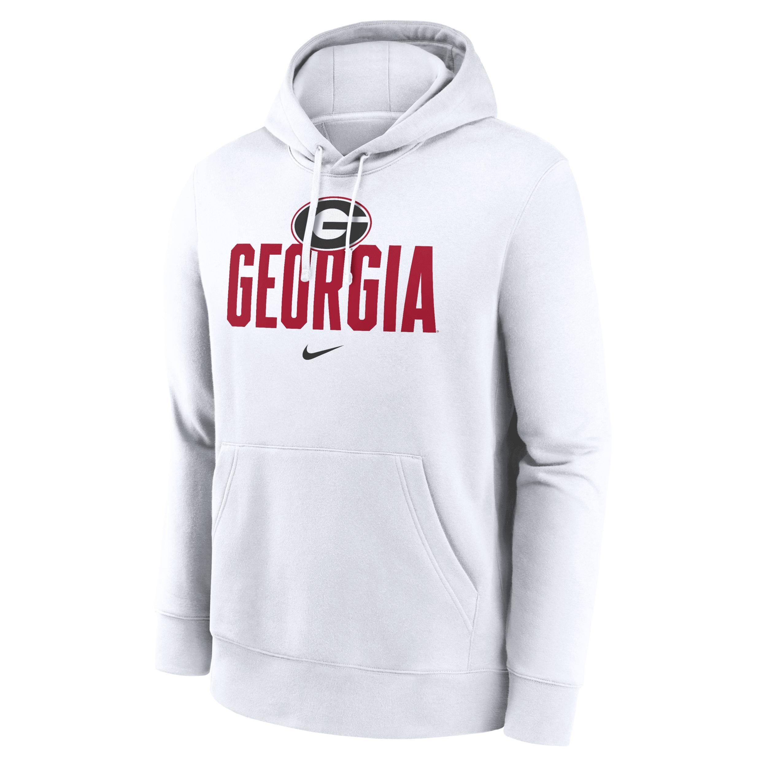 Georgia Bulldogs Primetime Club Campus Nike Men's College Pullover Hoodie Product Image