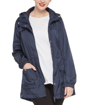 Rokka&Rolla Womens Military Anorak Safari Jacket Light Utility Windbreaker Product Image