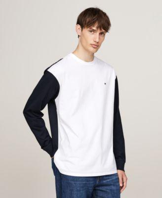 Men's Back Flag Colorblocked Shirt Product Image