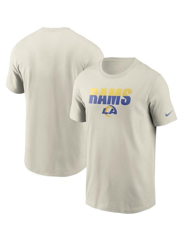 Nike Mens Bone Los Angeles Rams Split T-Shirt Product Image