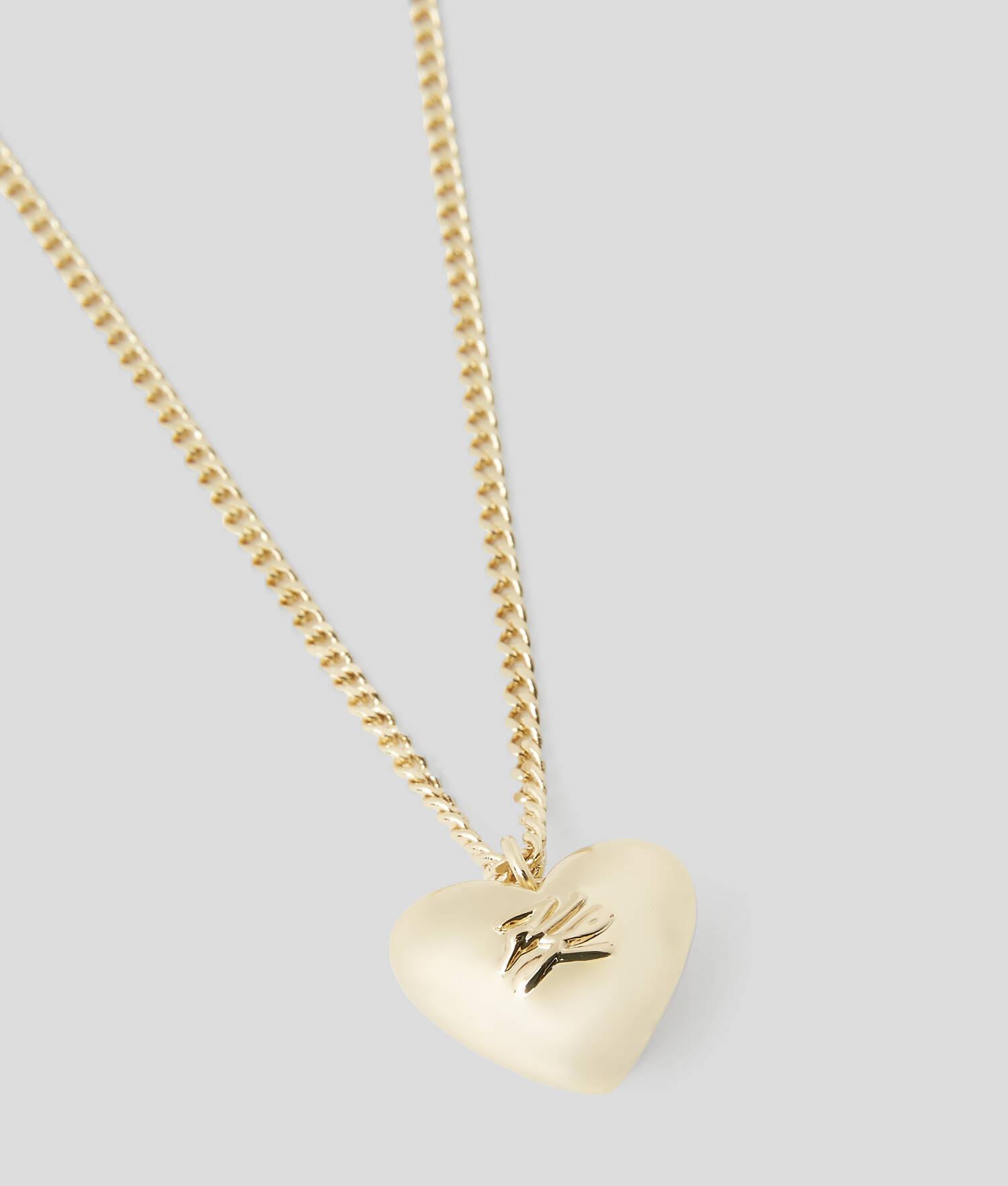 K/HEART CHARM NECKLACE Product Image