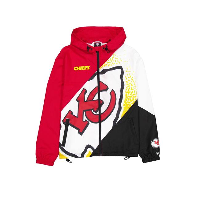 Kansas City Chiefs Sport Classics Color Block Windbreaker Male Product Image