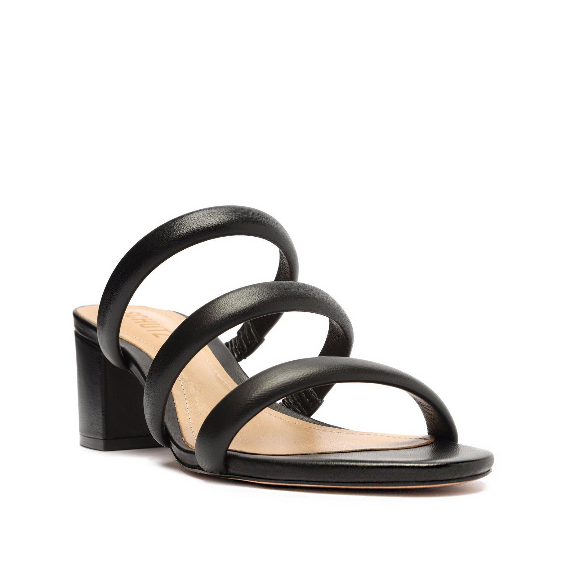 Olly Mid Block Nappa Leather Sandal Female Product Image