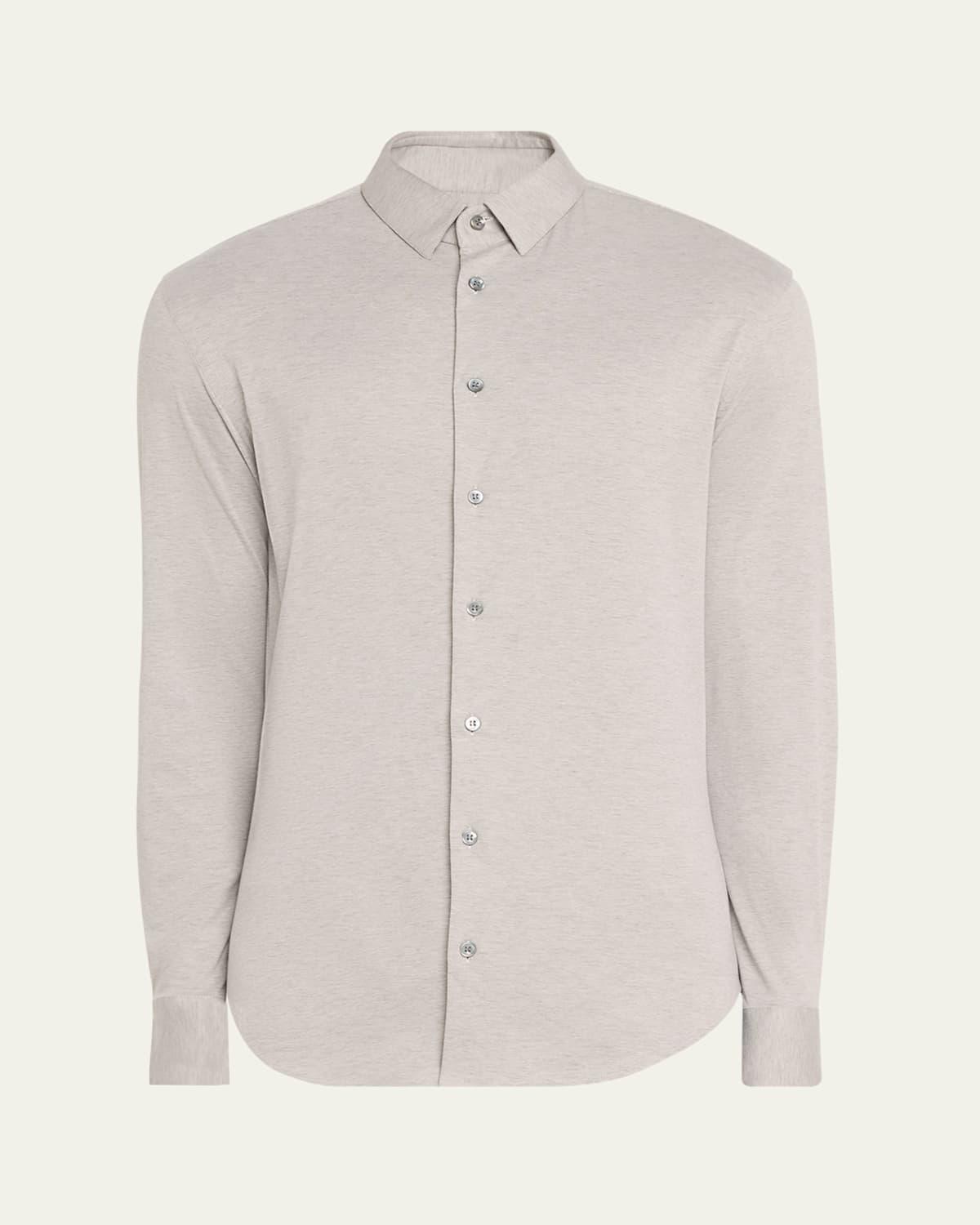 Mens Stretch Slim Button-Up Shirt Product Image