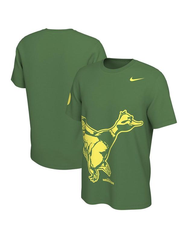 Mens Nike Green Oregon Ducks x Migration Flying T-shirt Product Image