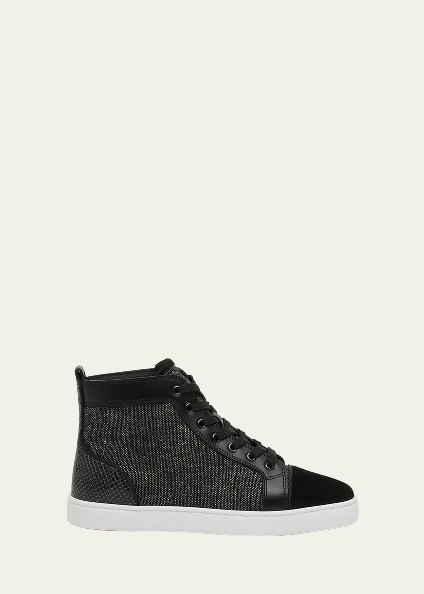 Mens Louis Orlato High-Top Leather Sneakers Product Image