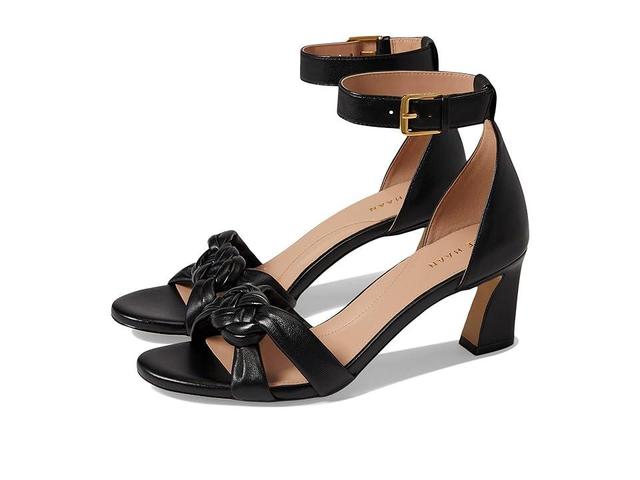 Cole Haan Adella Braided Sandal 65 mm Leather) Women's Shoes Product Image