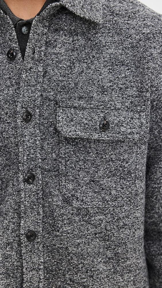 Taylor Stitch Connor Boucle Overshirt | Shopbop Product Image