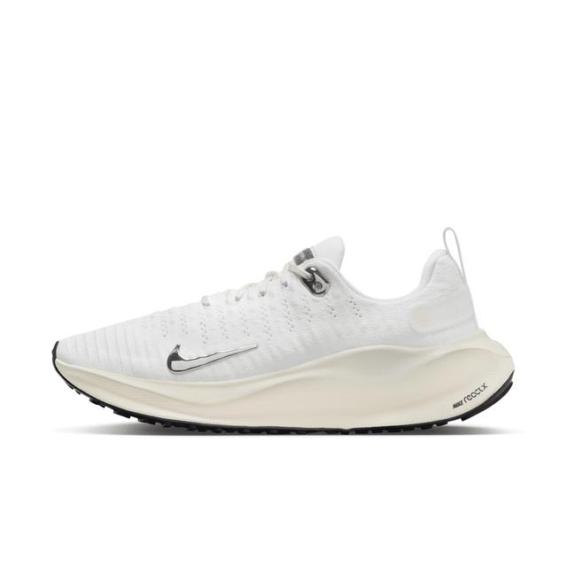 Nike Womens Nike React Infinity Run Flyknit 4 - Womens Running Shoes Chrome/White/Sail Product Image