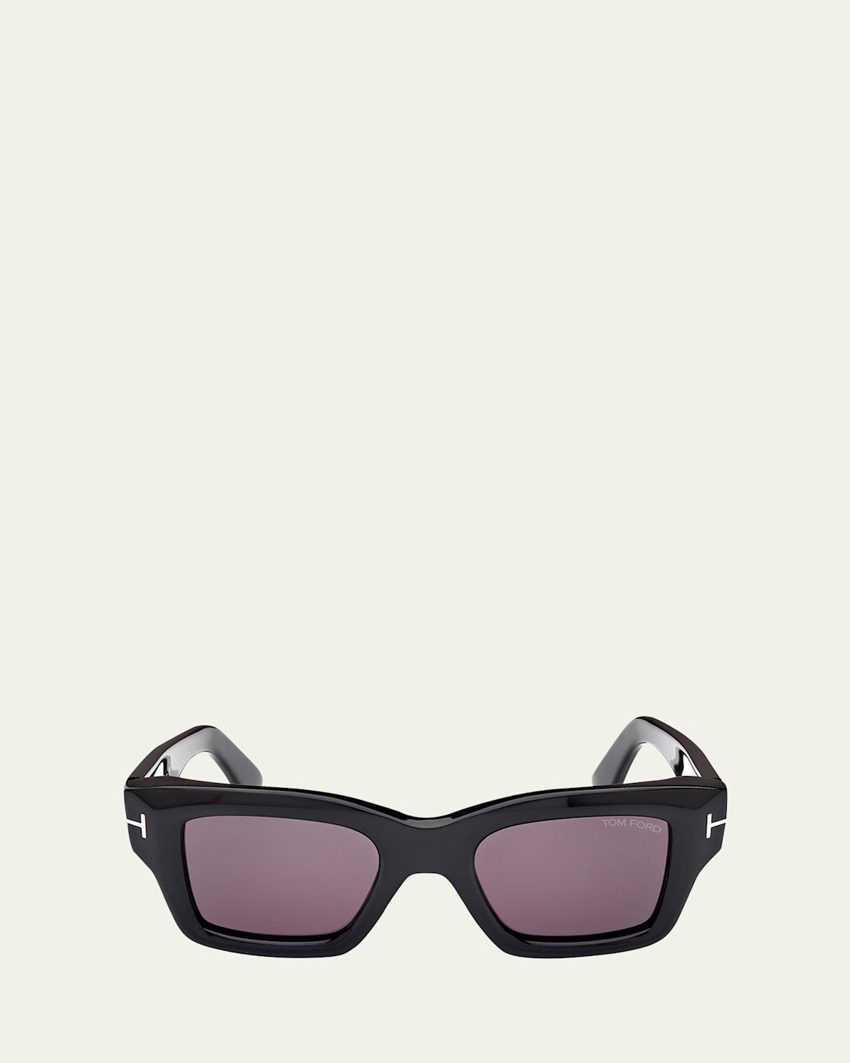 Mens Ilias Acetate Square Sunglasses Product Image