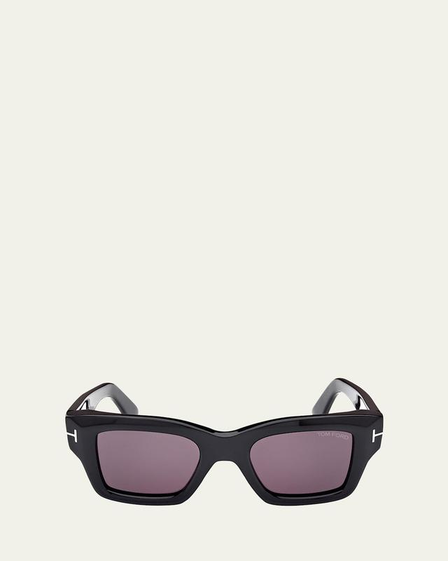 Mens Ilias Acetate Square Sunglasses Product Image