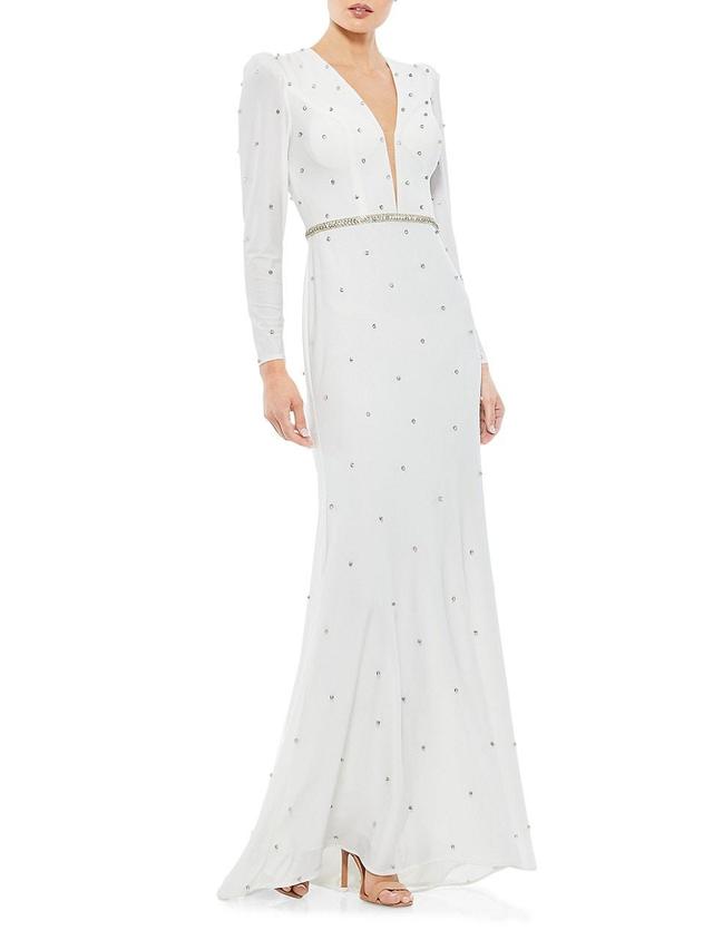 Womens Ieena Embellished Column Gown Product Image