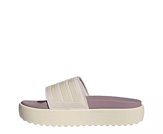 Adidas Womens Adilette Platform Slide Sandal Product Image