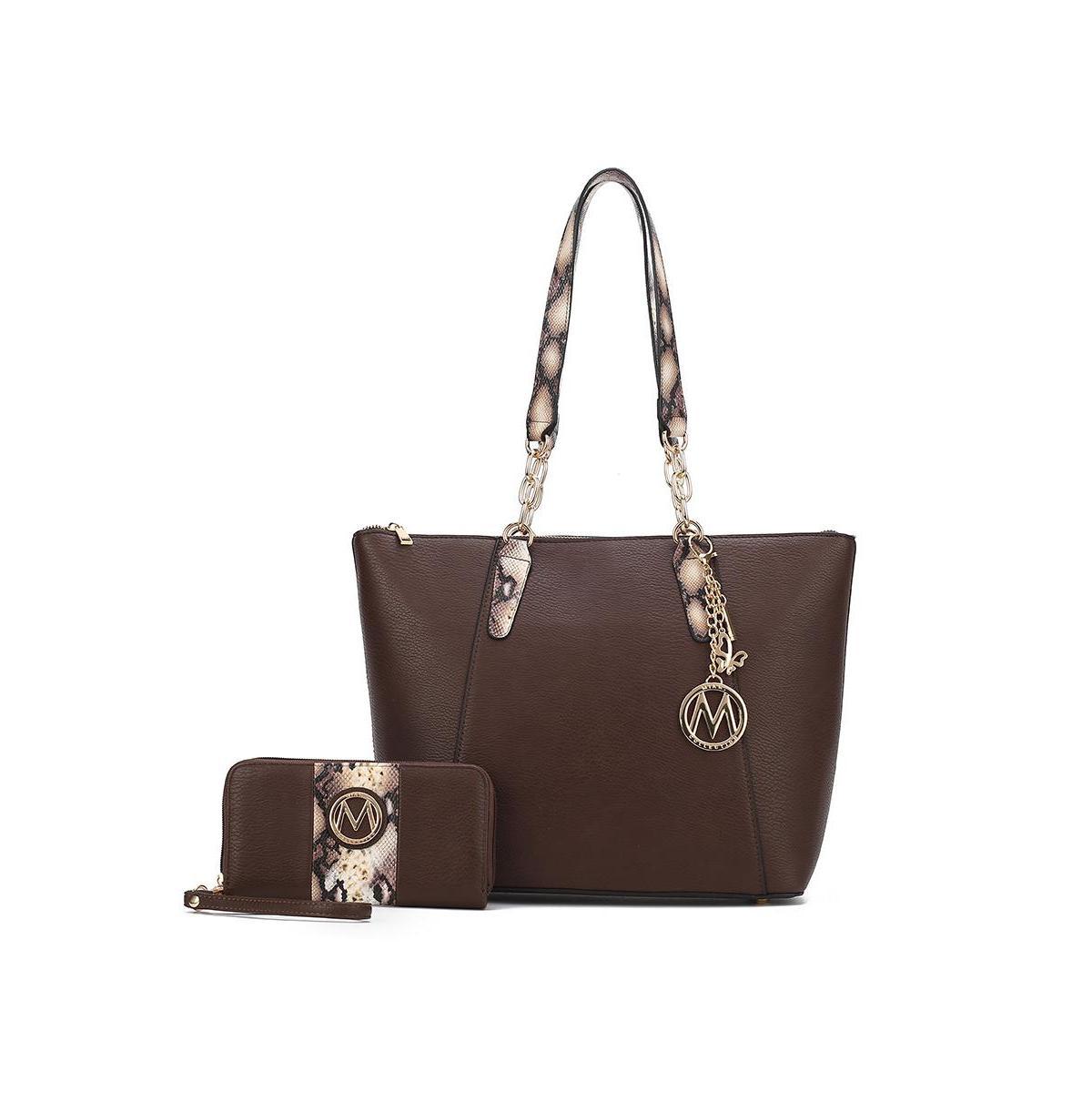 Mkf Collection Ximena Women s Tote Bag with Wristlet Wallet by Mia K Product Image