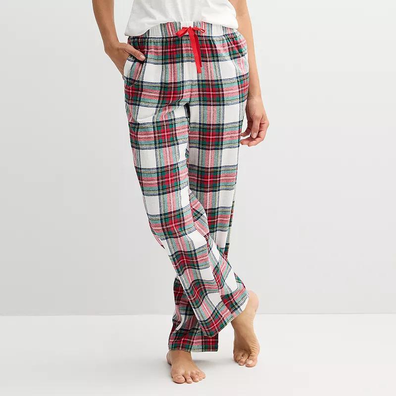 Womens Sonoma Goods For Life Flannel Pajama Pants product image