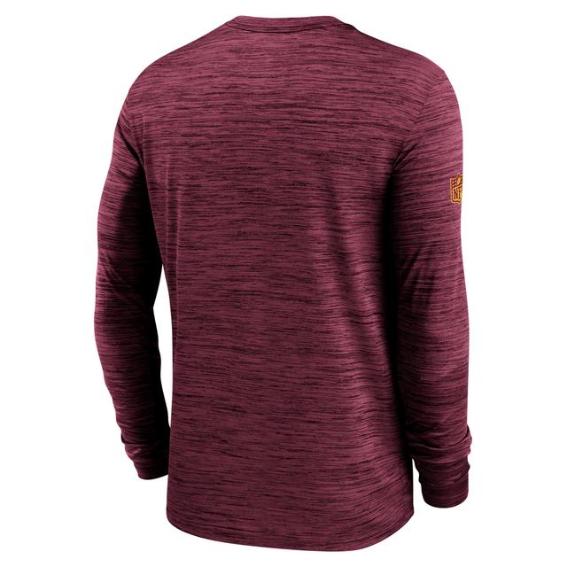 Washington Commanders Sideline Velocity Nike Mens Dri-FIT NFL Long-Sleeve T-Shirt Product Image