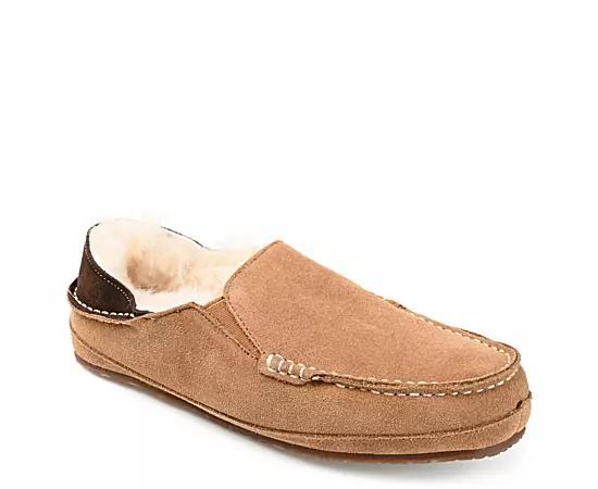 Territory Solace Mens Sheepskin Moccasin Slippers Product Image