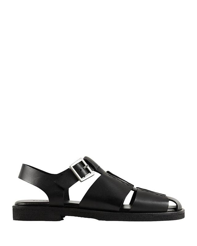 Sandro Mens Roman Buckle Sandals Product Image