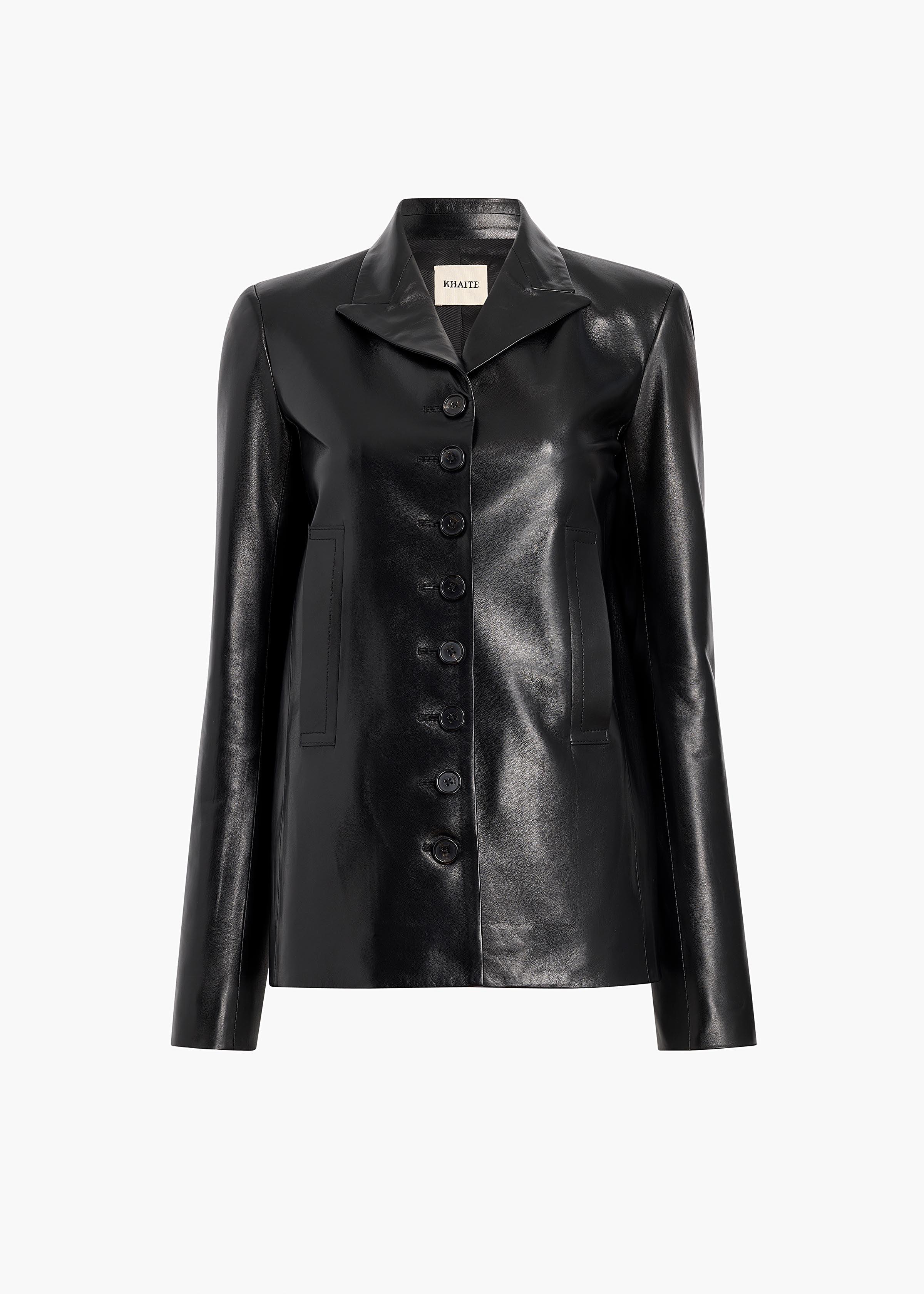 Saraphina Jacket in Black Leather Product Image