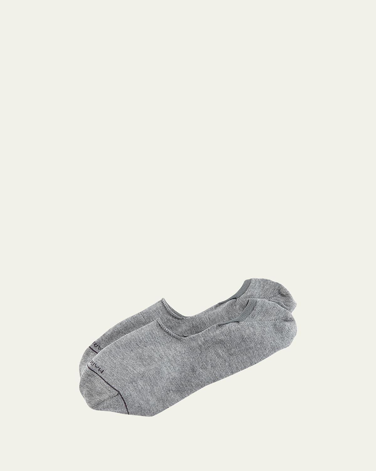 Invisible Touch Solid No-Show Socks Product Image