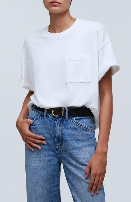 Madewell Garment-Dyed Oversize Cotton Pocket T-Shirt Product Image