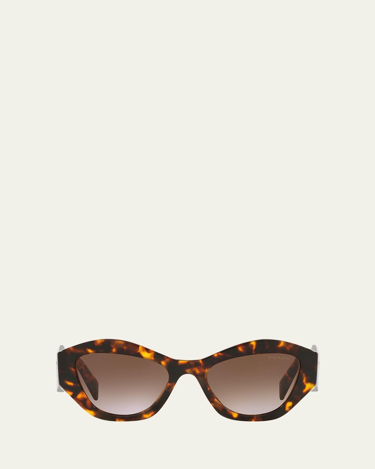 Prada Womens 53mm Geometric Cat Eye Sunglasses Product Image