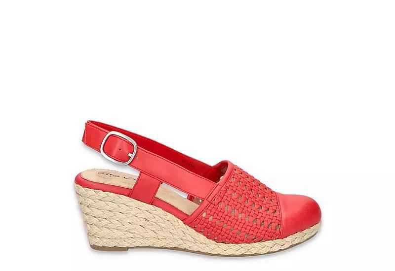 Womens Easy Street Taffy Slingback Espadrille Sandals Product Image