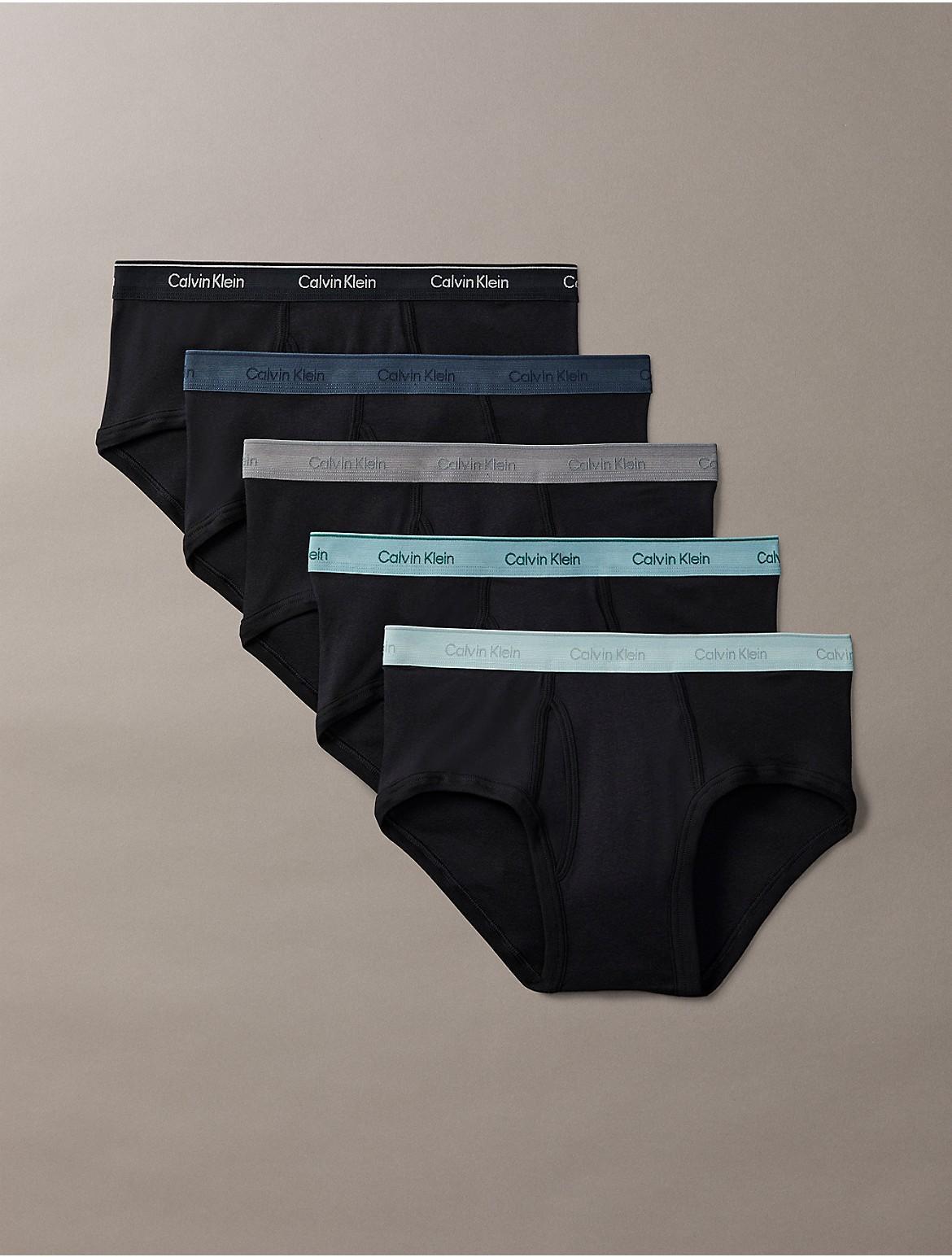 Calvin Klein Mens Cotton Classics 5-Pack Brief - Multi - L Product Image