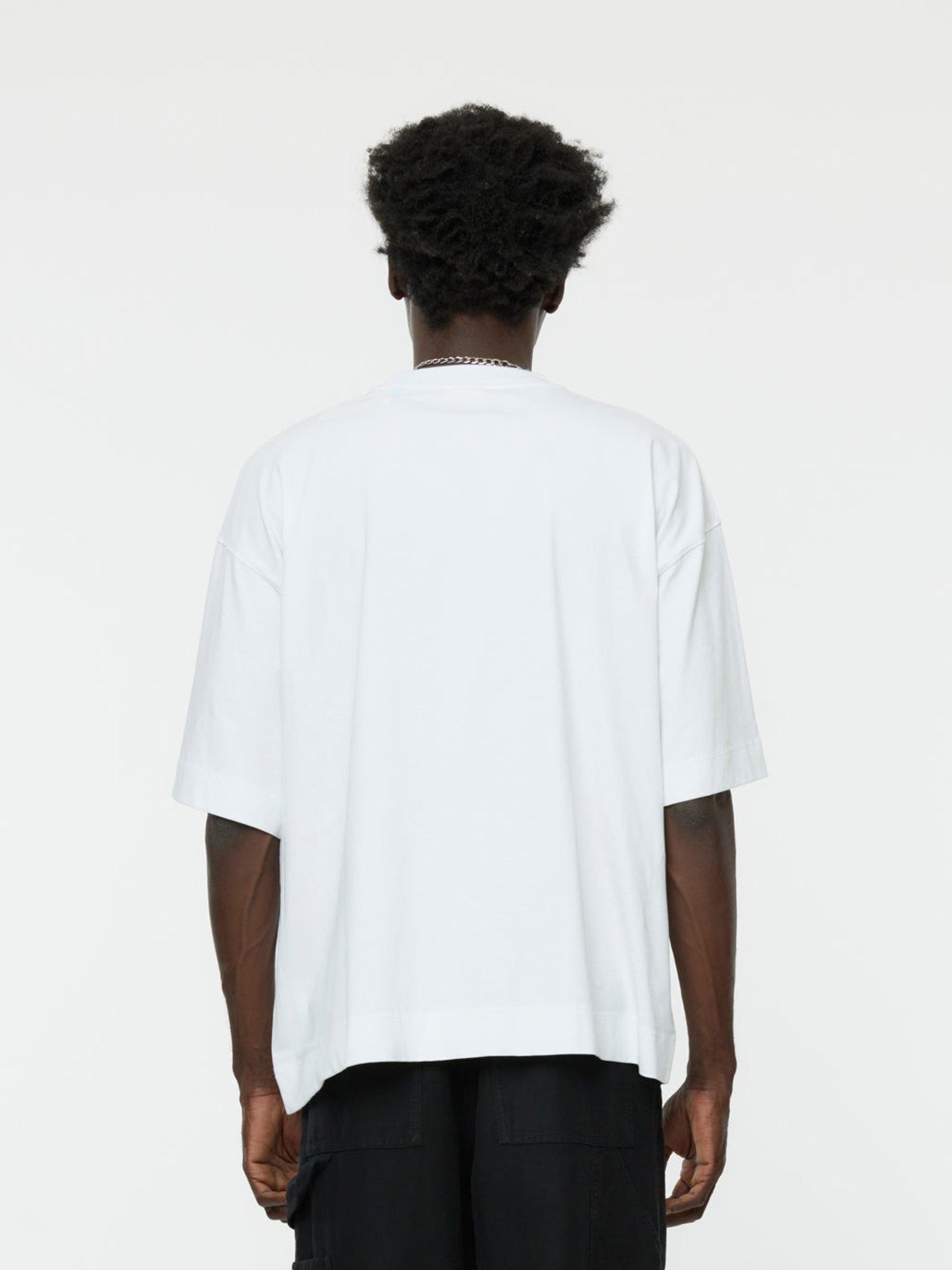 Hen Heavy Jersey T-Shirt (White) Product Image