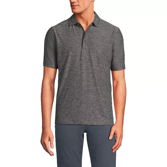 Mens Lands End Short Sleeve Soft Performance Hybrid Polo Shirt Product Image