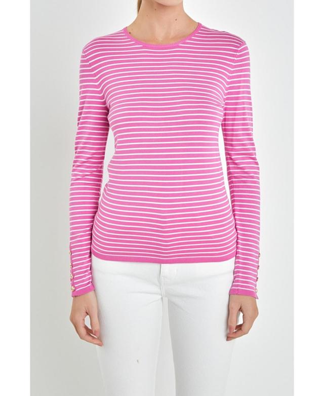 English Factory Stripe Sweater Product Image