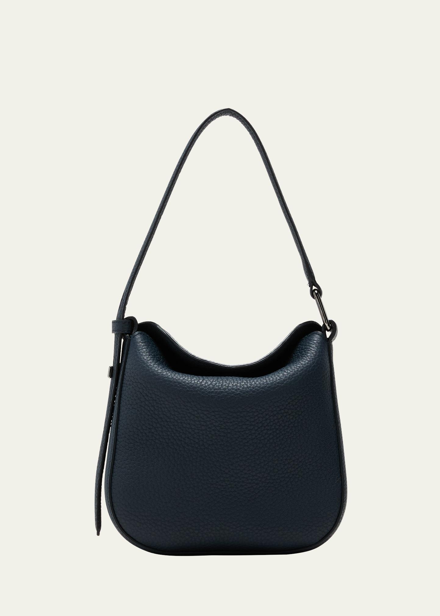 Akris Mini Anna Leather Hobo Bag Product Image