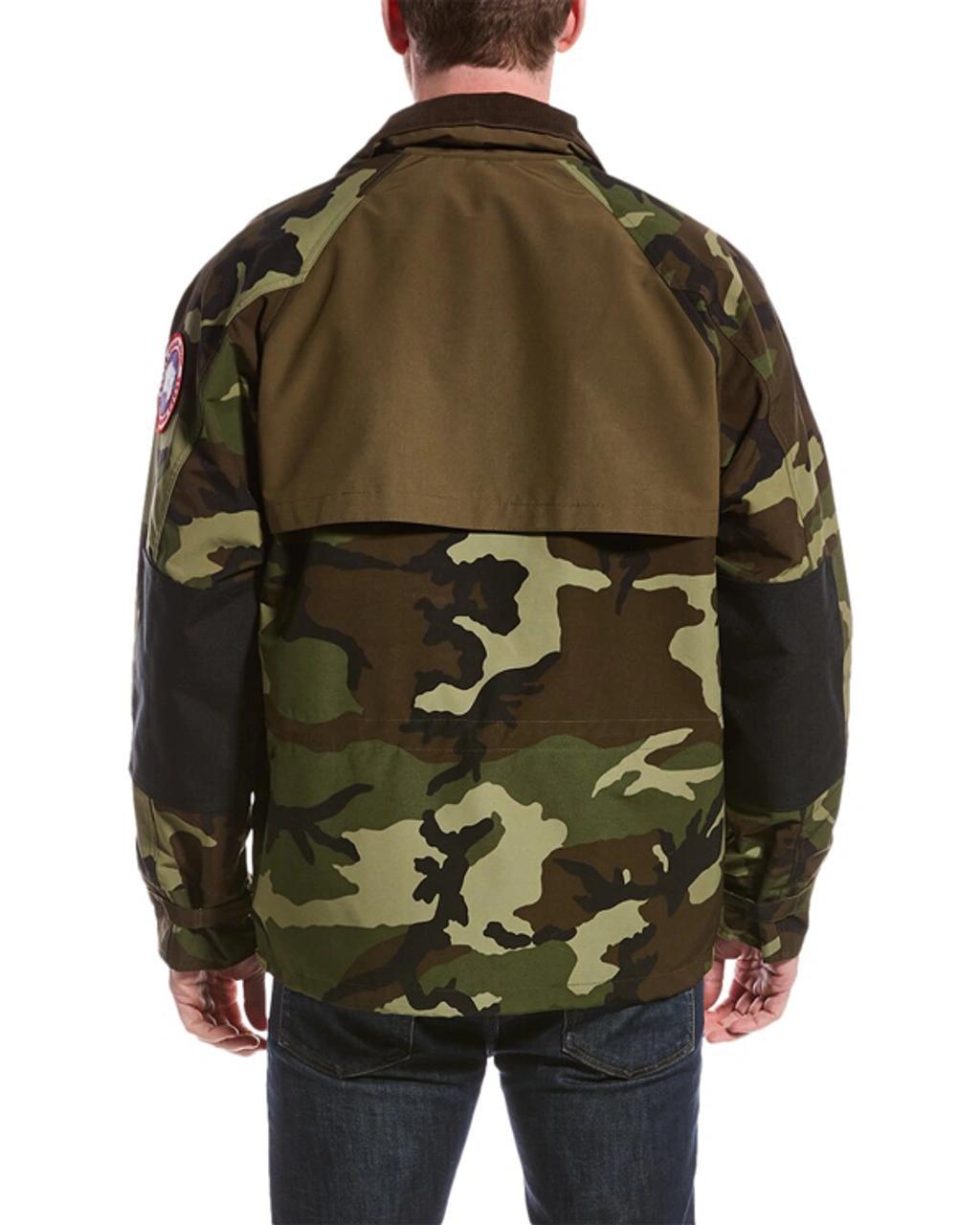 CANADA GOOSE Macmillan Camo Water Resistant Down Parka In Green Product Image