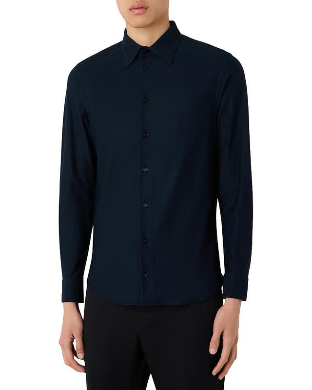 Mens Cotton Sport Long-Sleeve Shirt Product Image