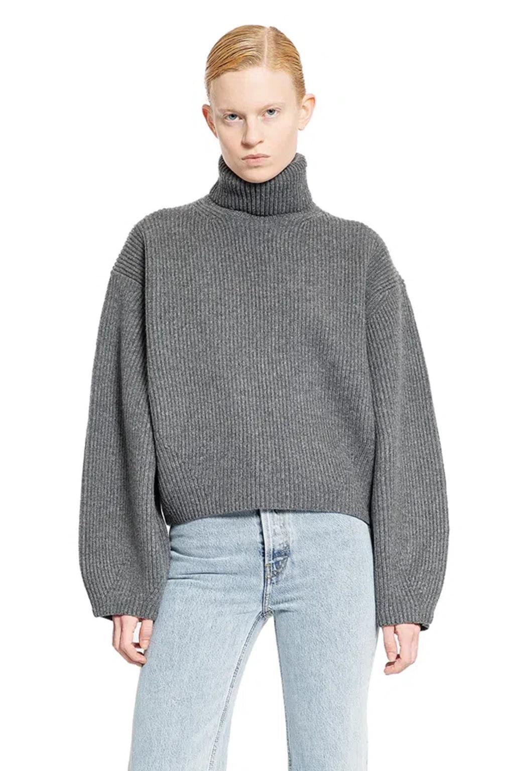 Woman Grey Knitwear Product Image