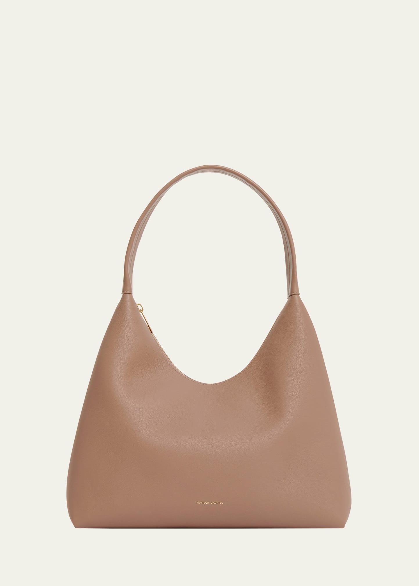 Mansur Gavriel Candy Pebbled Leather Shoulder Bag Product Image