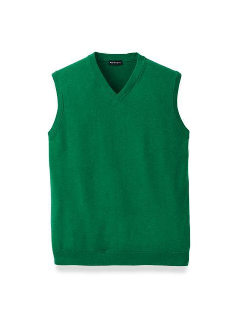 Supima Cotton Vest - Green Product Image