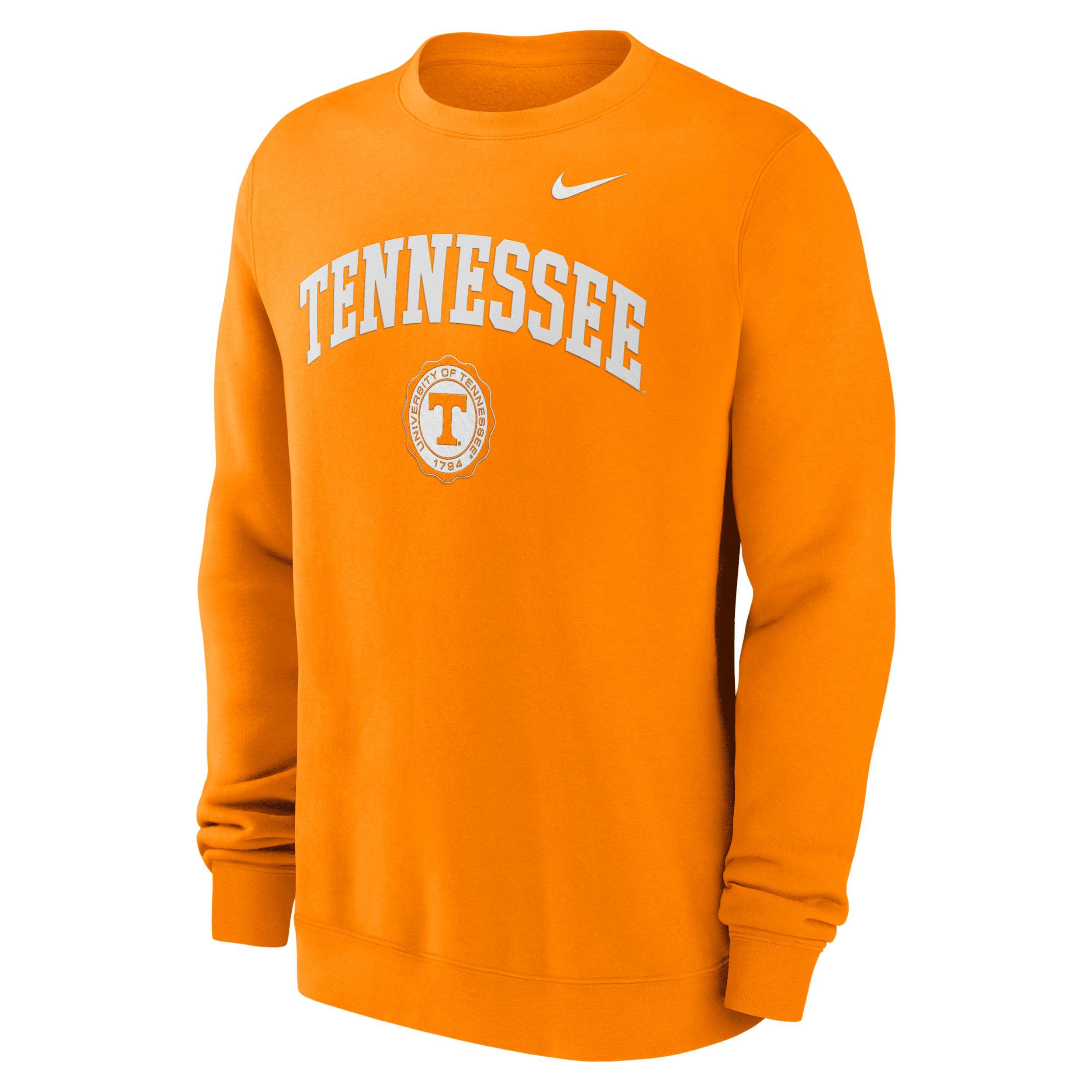 Tennessee Volunteers Arched Seal Men's Nike College Pullover Crew Product Image