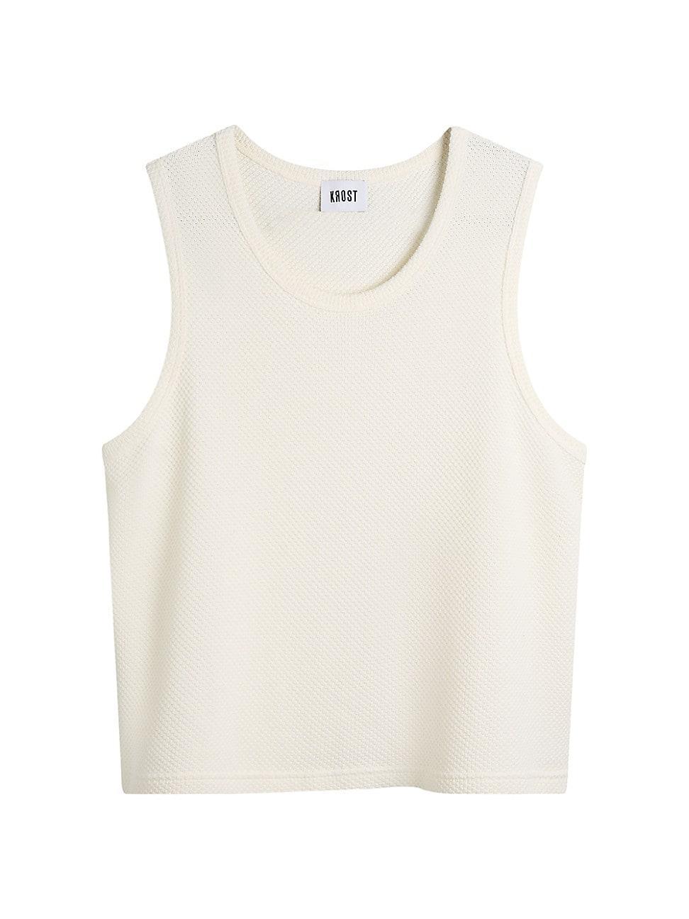 Mens Piqu Tank Top Product Image