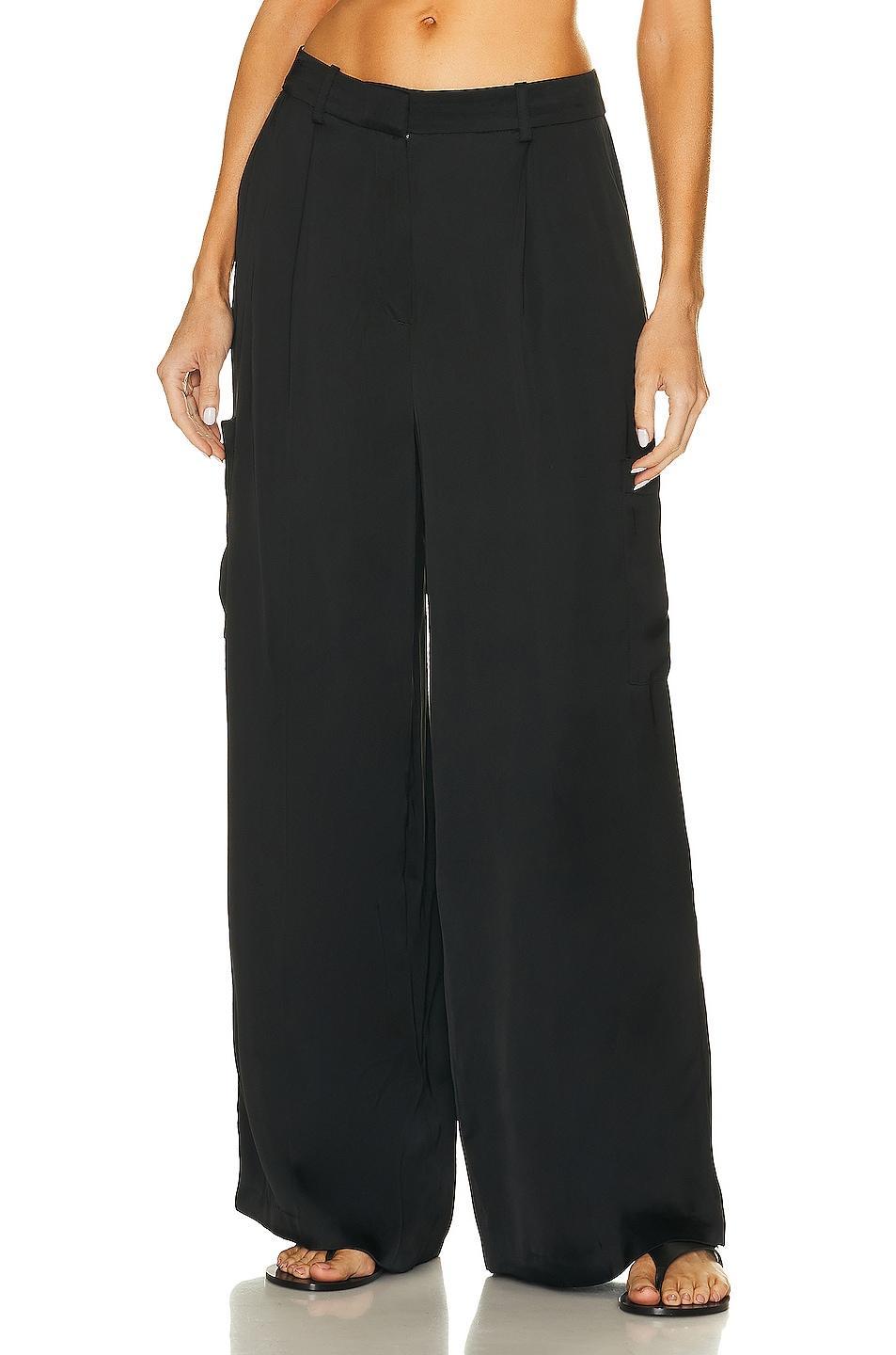 Loulou Studio Carmel Cargo Wide Leg Pant Product Image