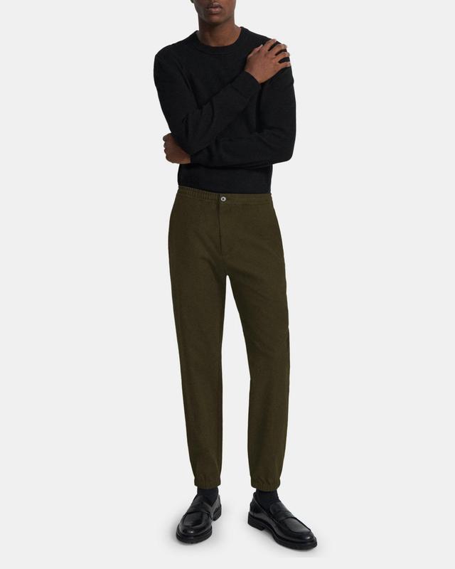 Jogger Pant in Cotton Flannel Product Image