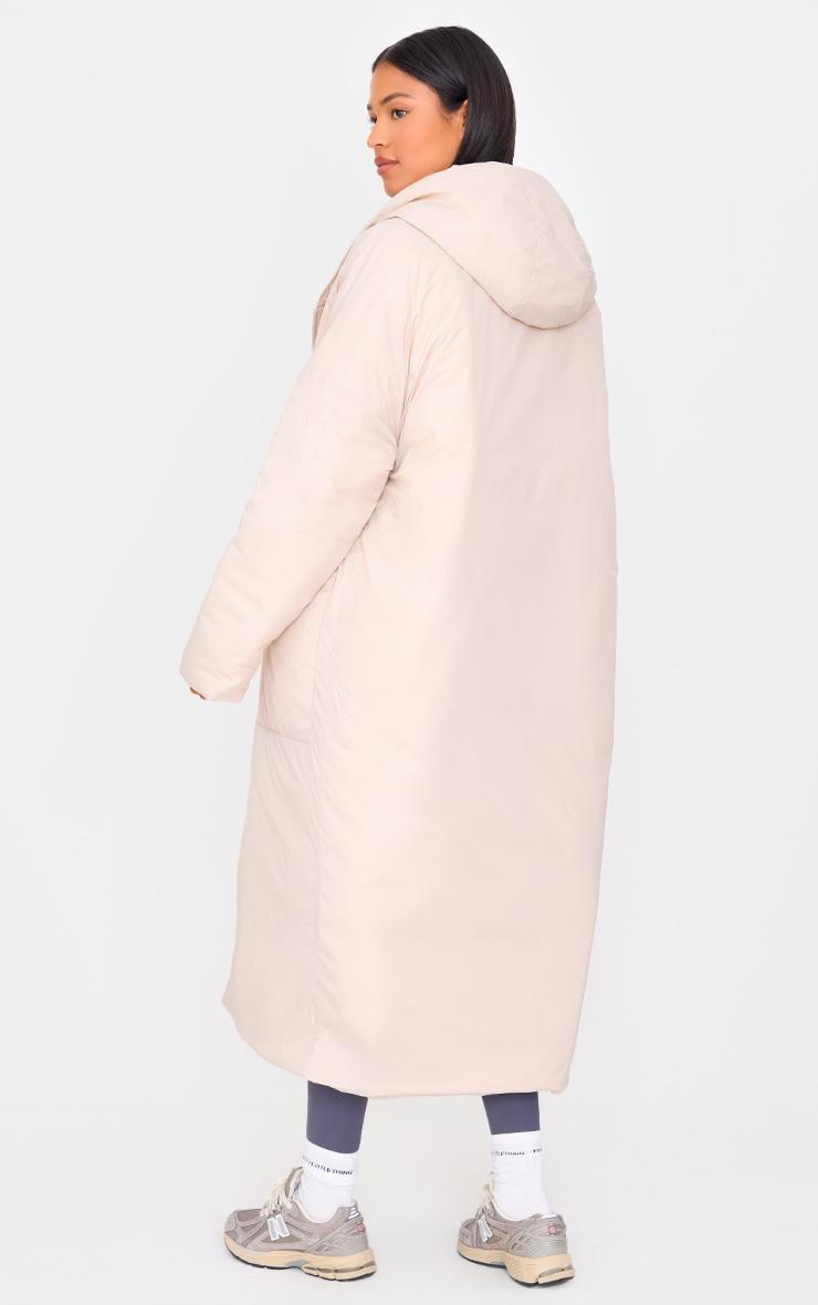 Tall Stone Hooded Puffer Maxi Coat Product Image