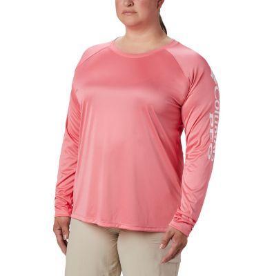 Columbia Women s PFG Tidal Tee II Long Sleeve - Plus Size- Product Image