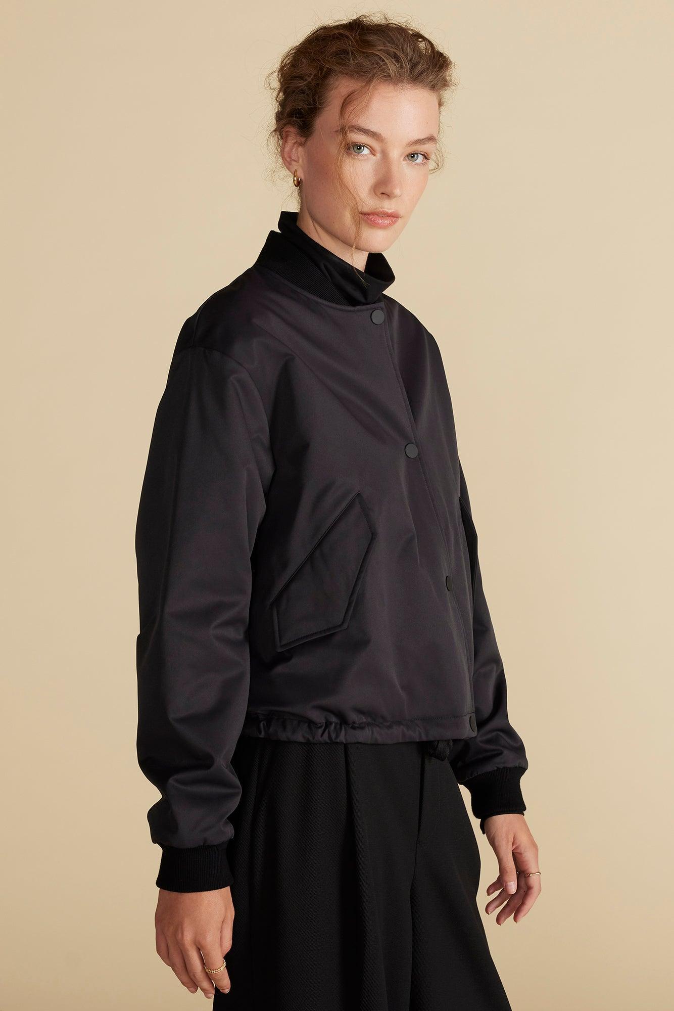 Jarrel Bomber Jacket - Black Product Image