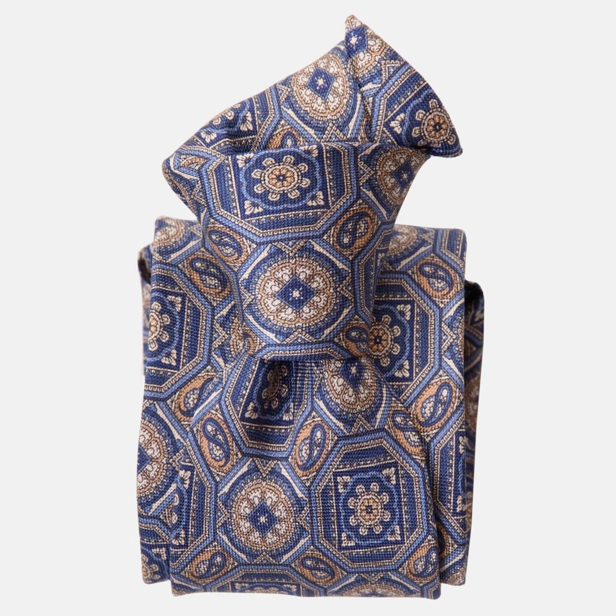 Mantova - Printed Silk Tie for Men Product Image