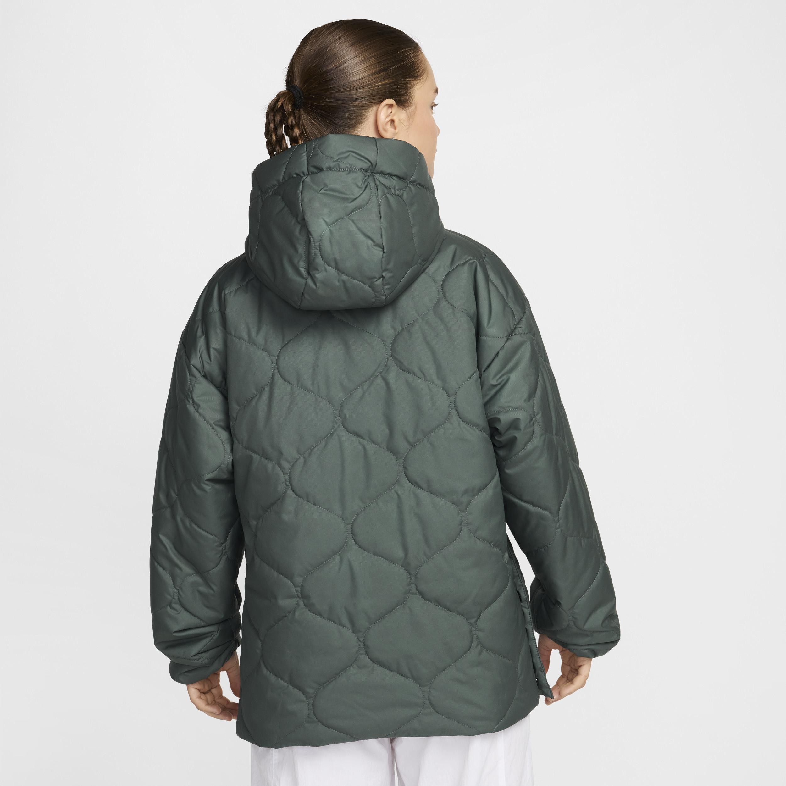 Womens Nike Sportswear Essential Quilted Anorak Jacket Product Image