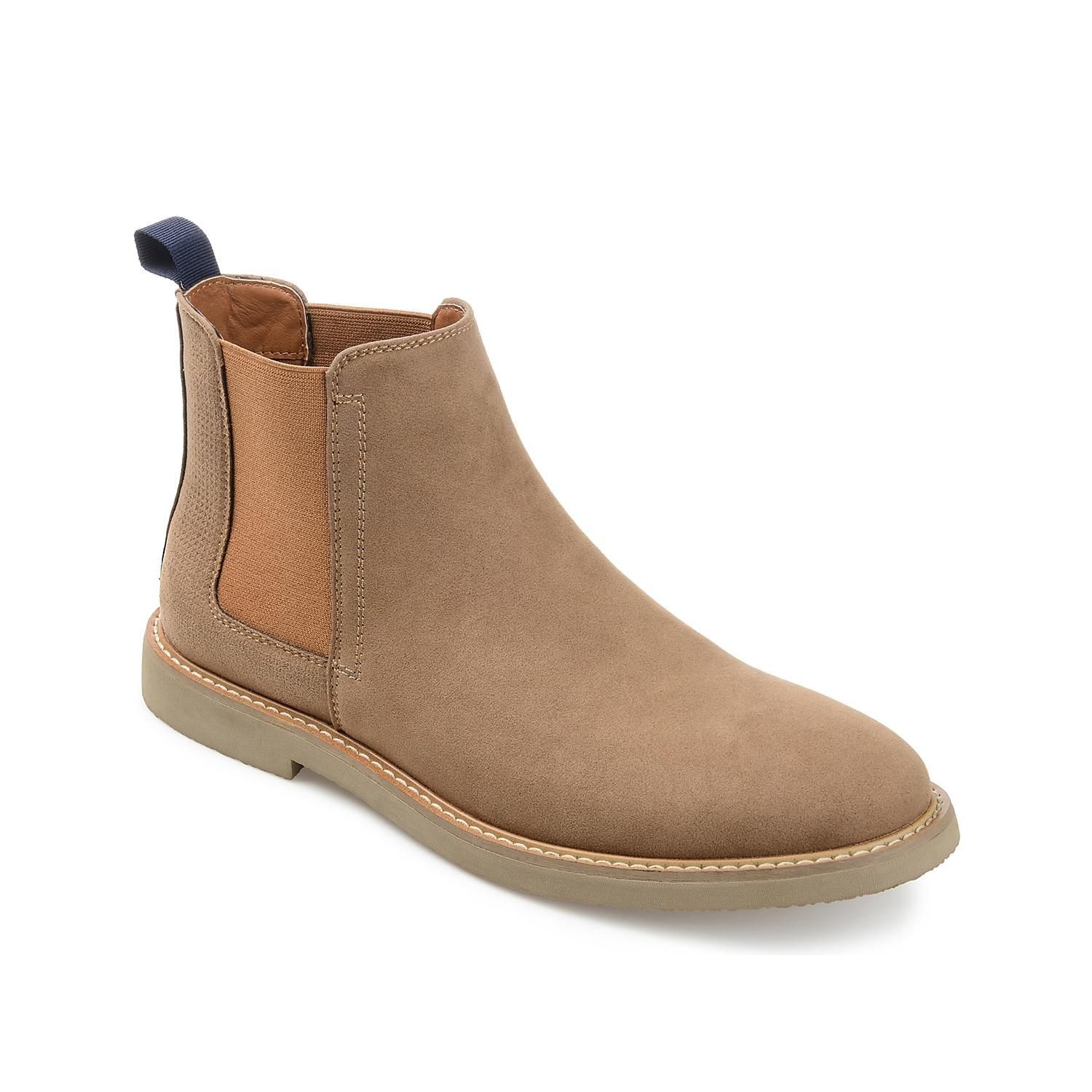 Vance Co. Marshon Mens Chelsea Boots Grey Product Image